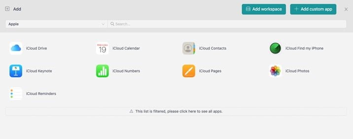Workspace Hub App