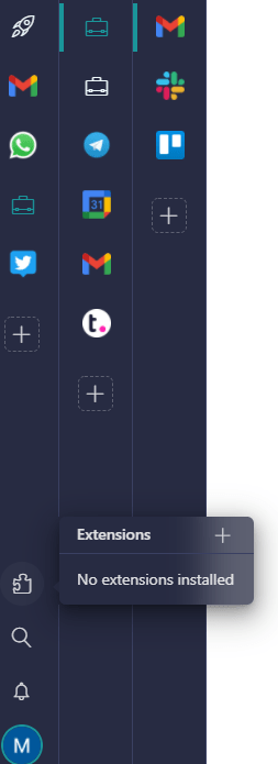 cp extensions Workspace Hub