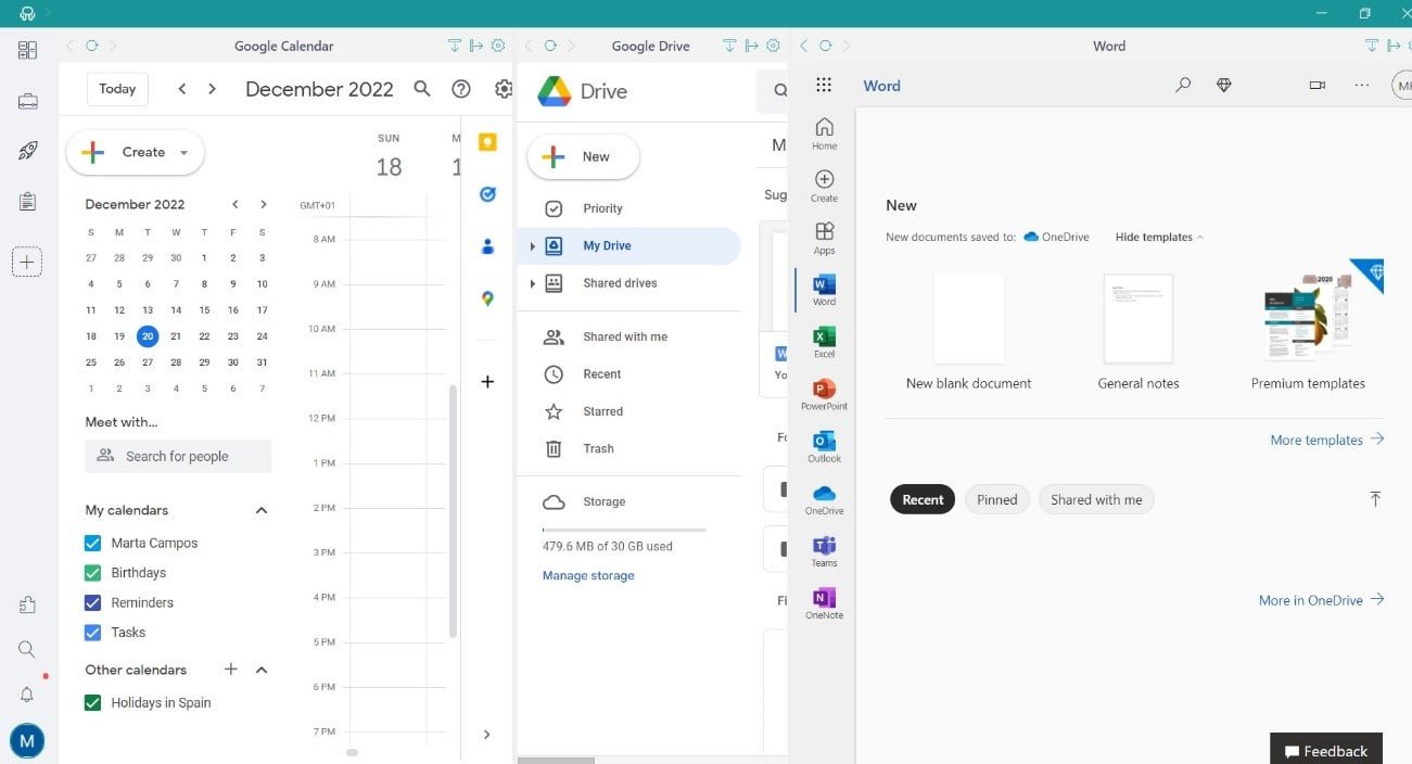 Which Workspace Hub features help you improve productivity?