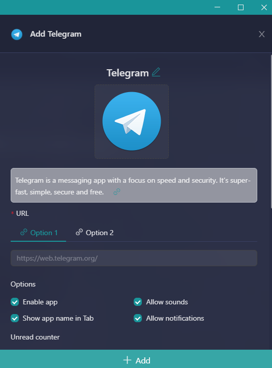 telegram Workspace Hub