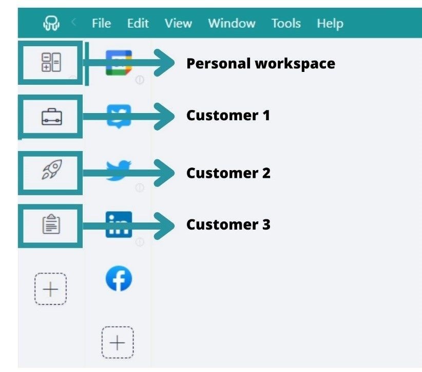 Workspace Hub’s Workspaces