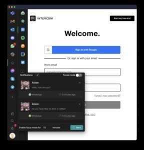 Workspace Hub’s features for managing multiple email 