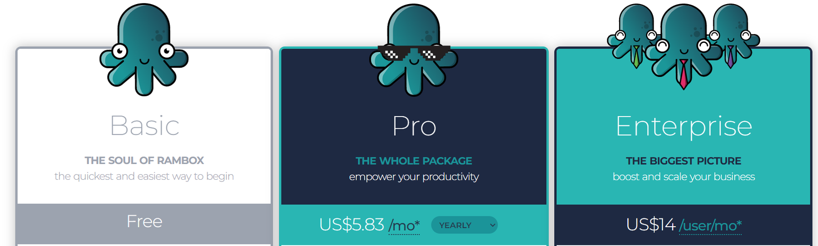 pricing Workspace Hub