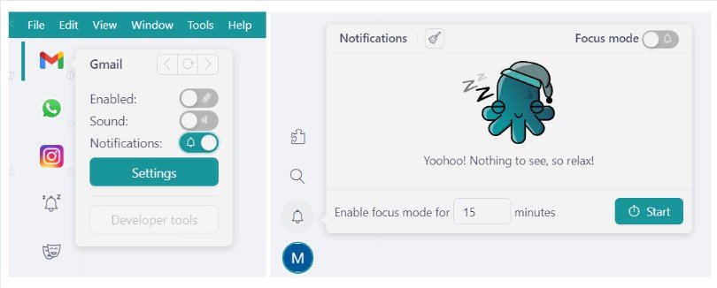 Notification Management Workspace Hub Workspaces