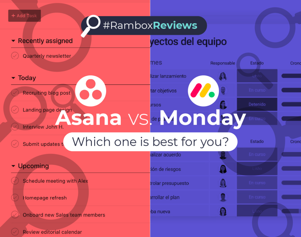 ASANA VS MONDAY