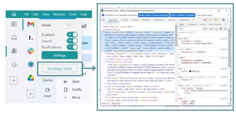 features for developers