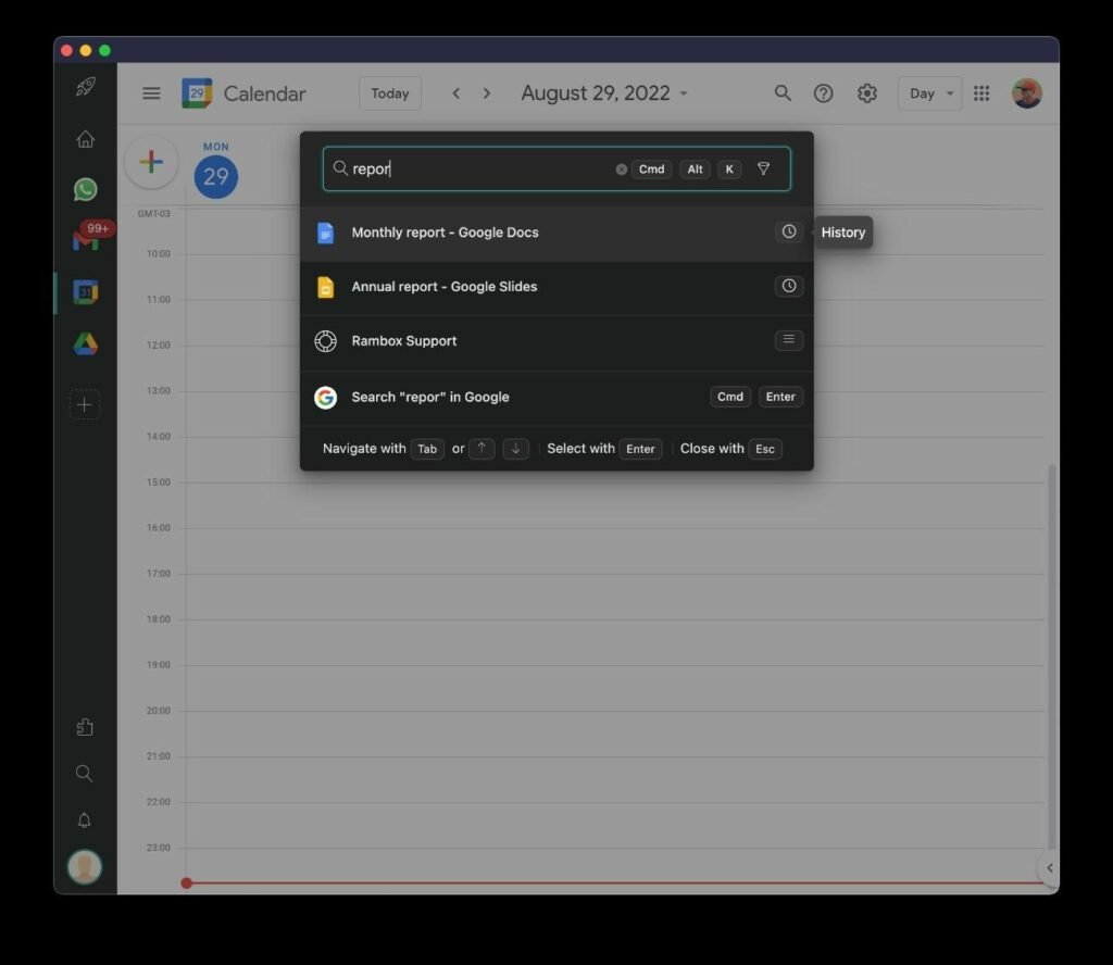 Manage Google Accounts