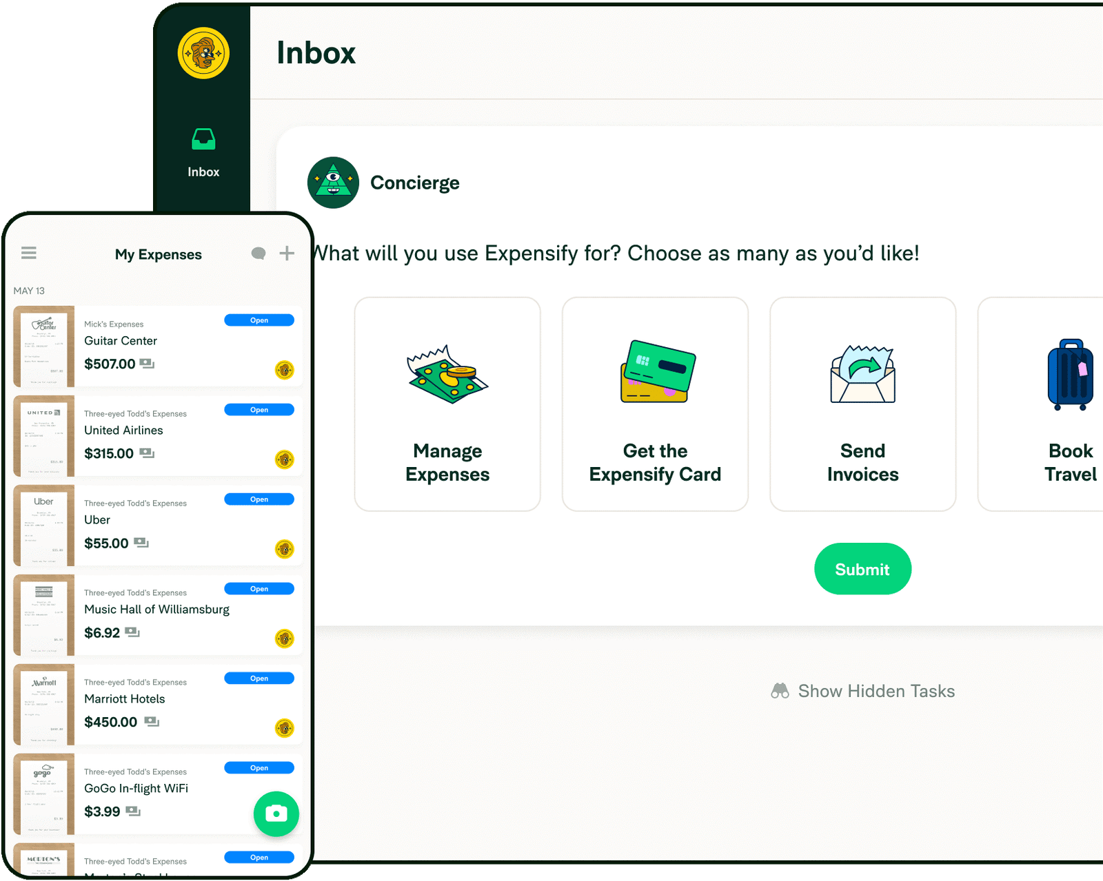 best sales apps for reps - Expensify