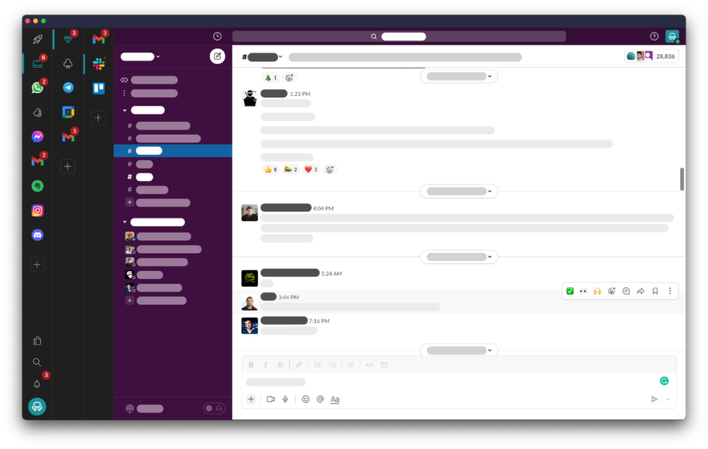 Workspace Hub- How to manage multiple communication apps