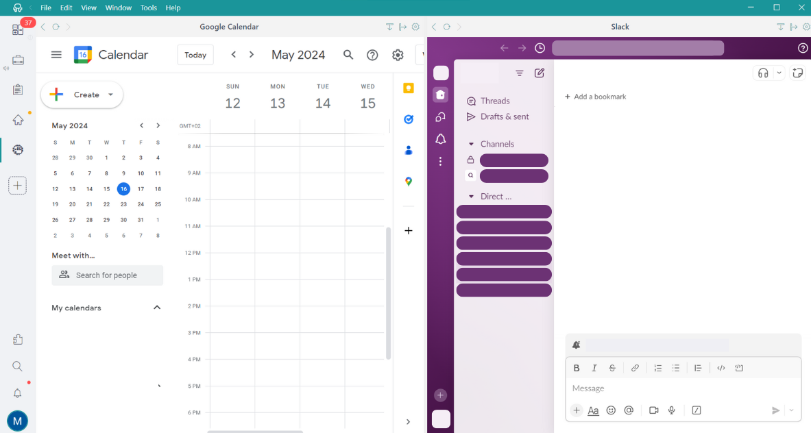 Workspace Hub google calendar alternatives