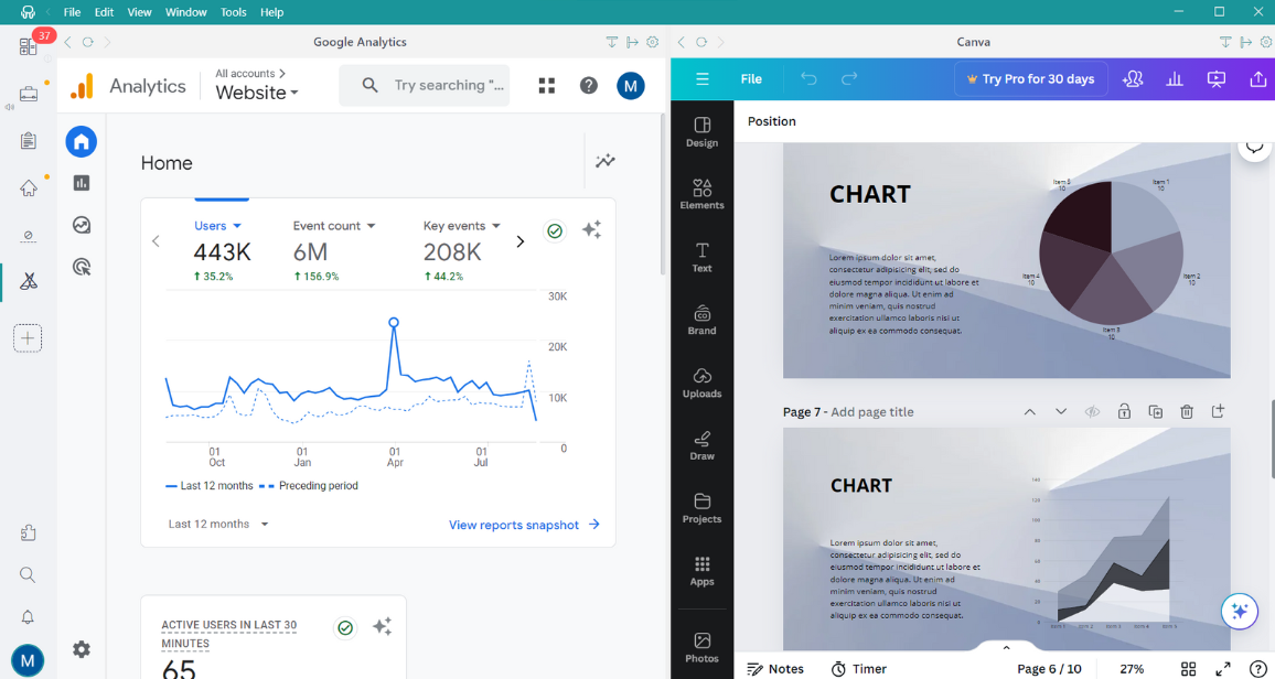 Data analysis app - Workspace Hub