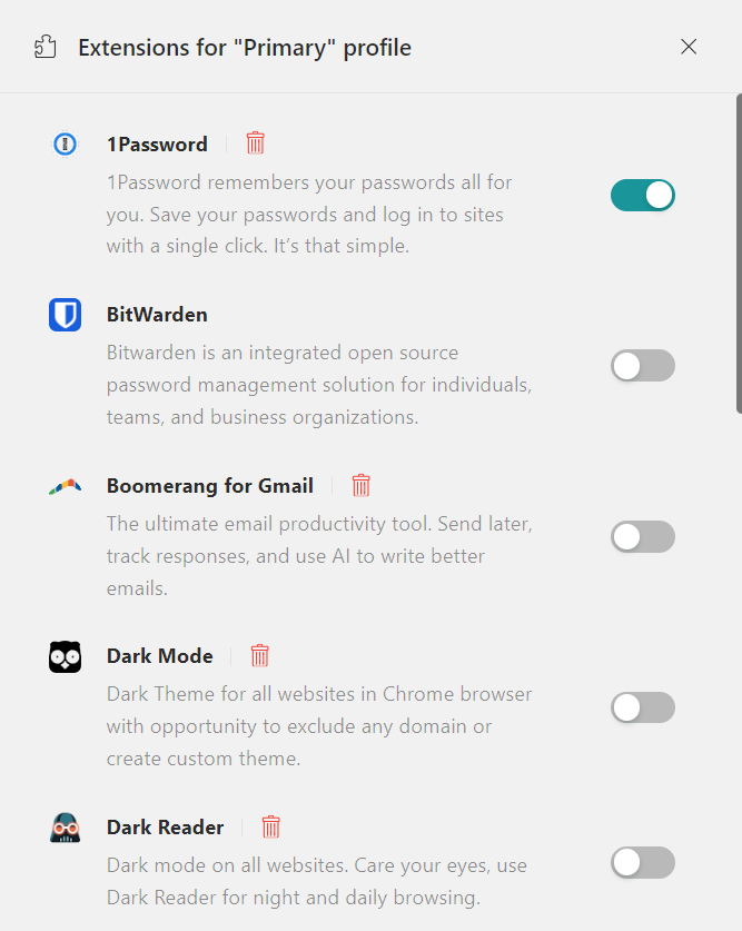 Extensions-Workspace Hub
