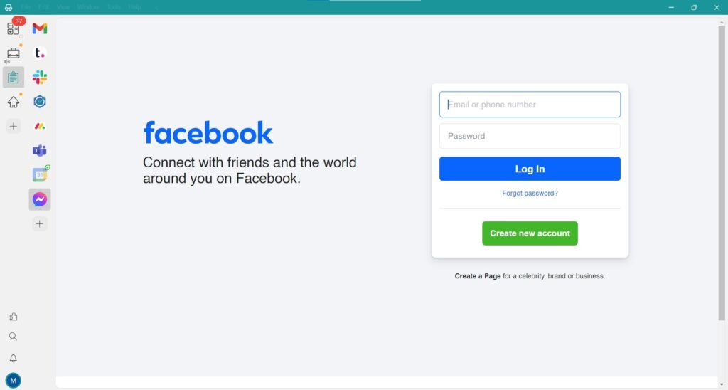 Sign in to Messenger in Workspace Hub - What is the easiest way to use Facebook Messenger without the app