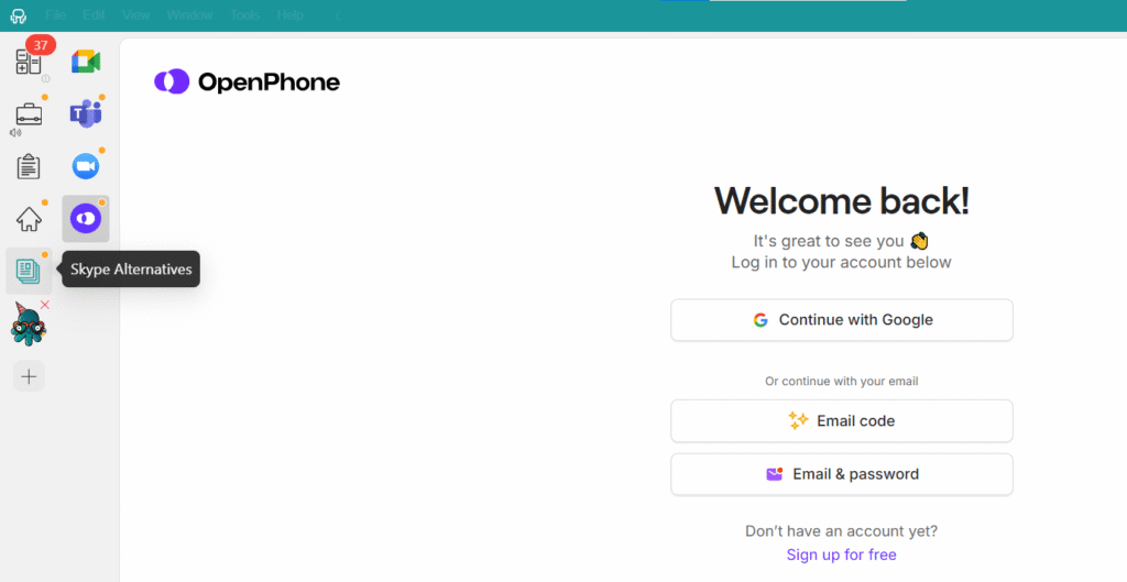 Skype alternatives