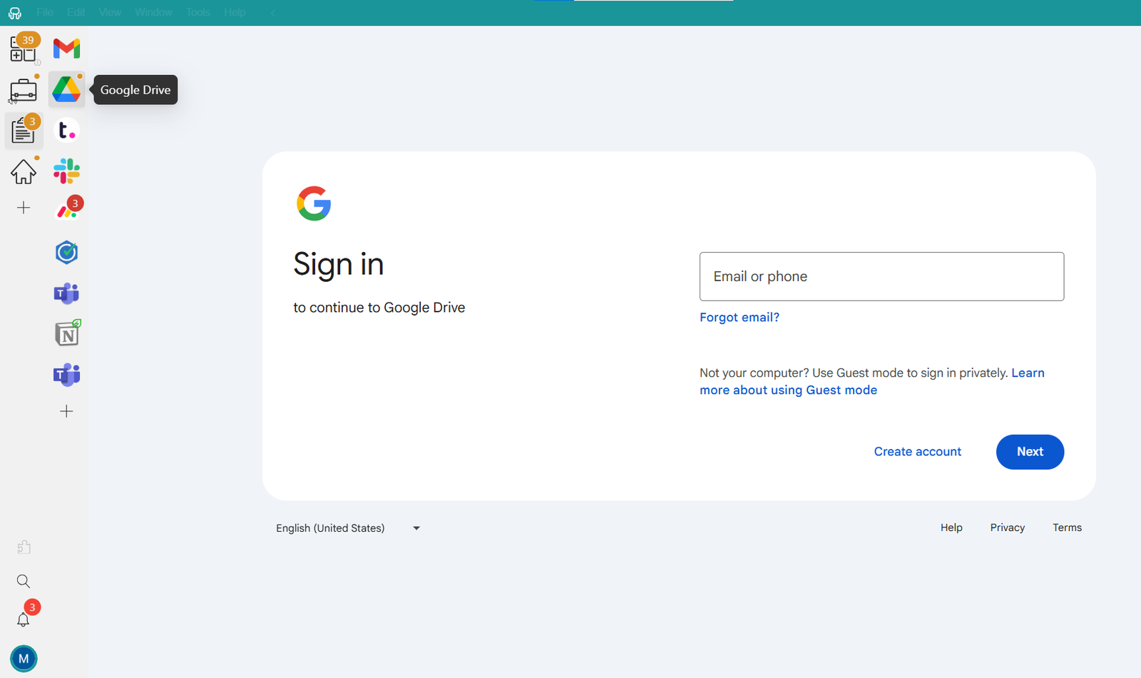 multiple google drive accounts on desktop - Workspace Hub
