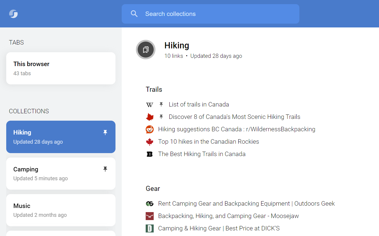Session Buddy tab manager for chrome
