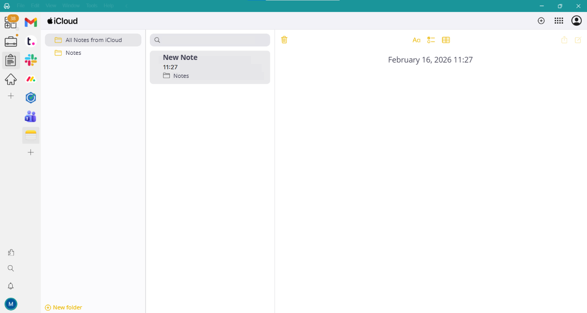 iCloud notes on windows - Workspace Hub